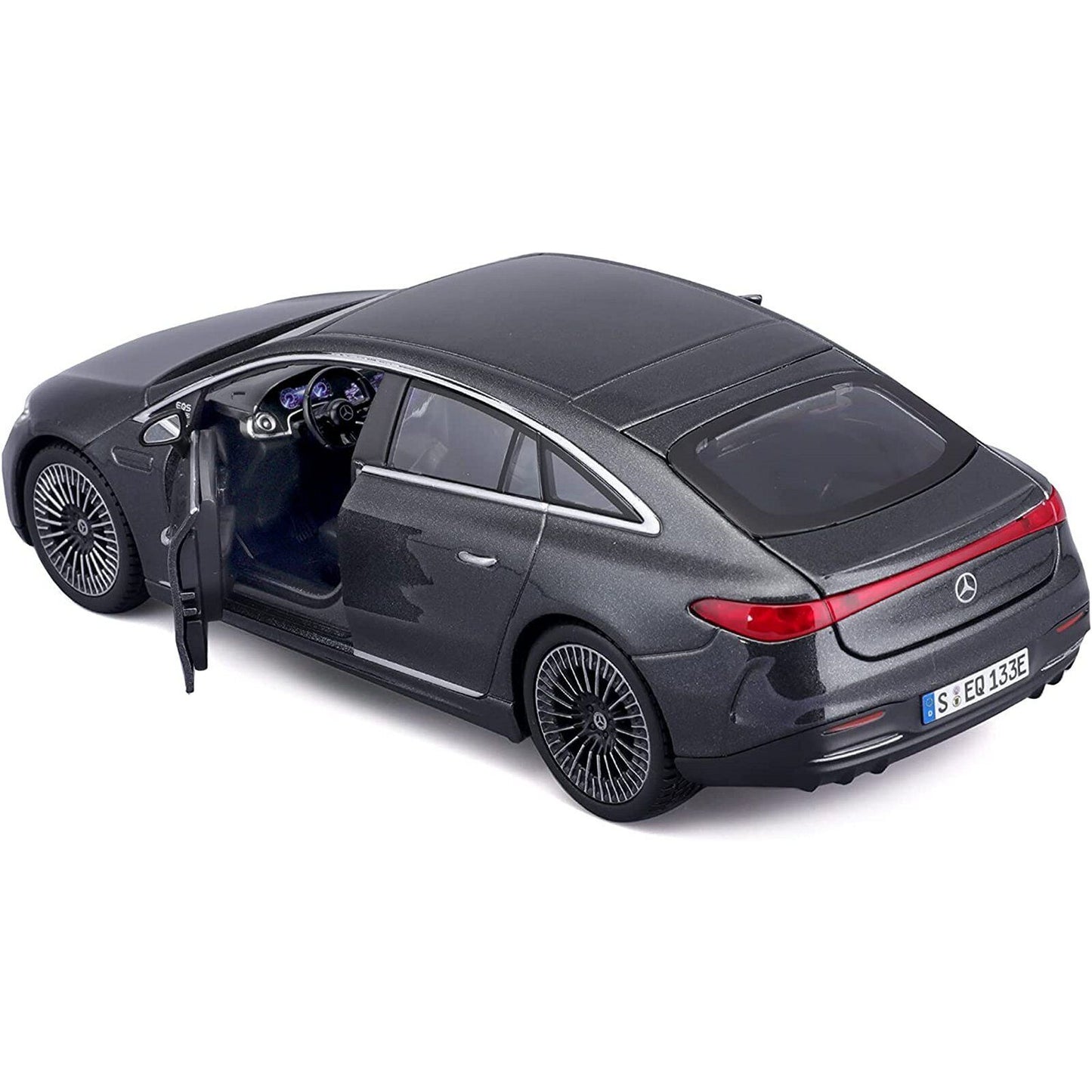 1:27 Mercedes-Benz EQ EQS by Maisto in Grey diecast Metal 32902