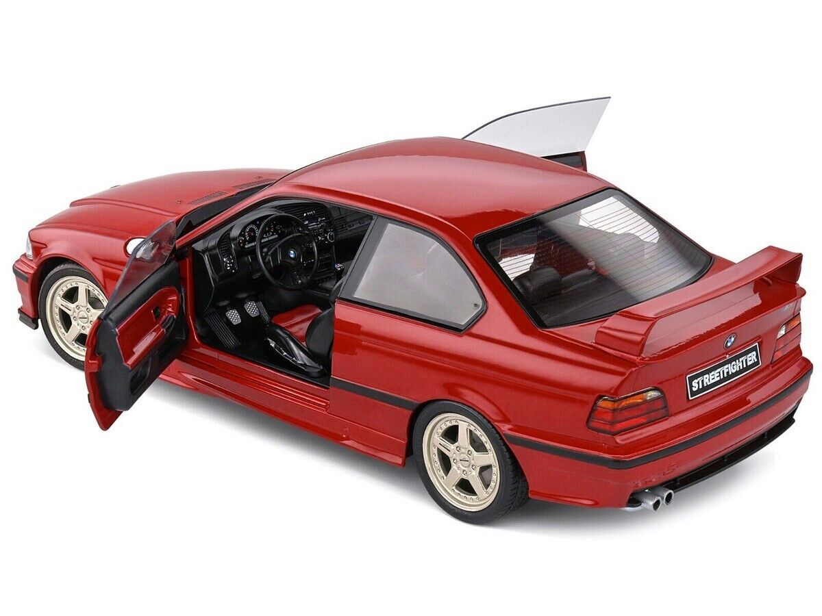 Solido 1:18 1994 BMW E36 Coupe M3 Streetfighter Diecast Imolarot Red S1803911