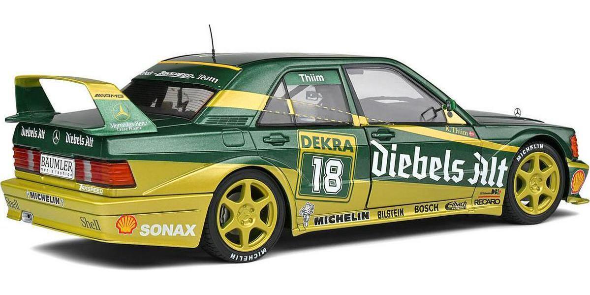 Solido 1:18 Mercedes-Benz 190 EVO II #18 Kurt Thiim DTM Deutsche Tourenwagen Meisterschaft Diecast