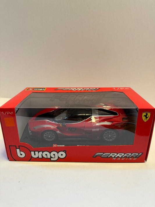 Bburago 1:24 Ferrari FXX K #10 Red Diecast 18-26301