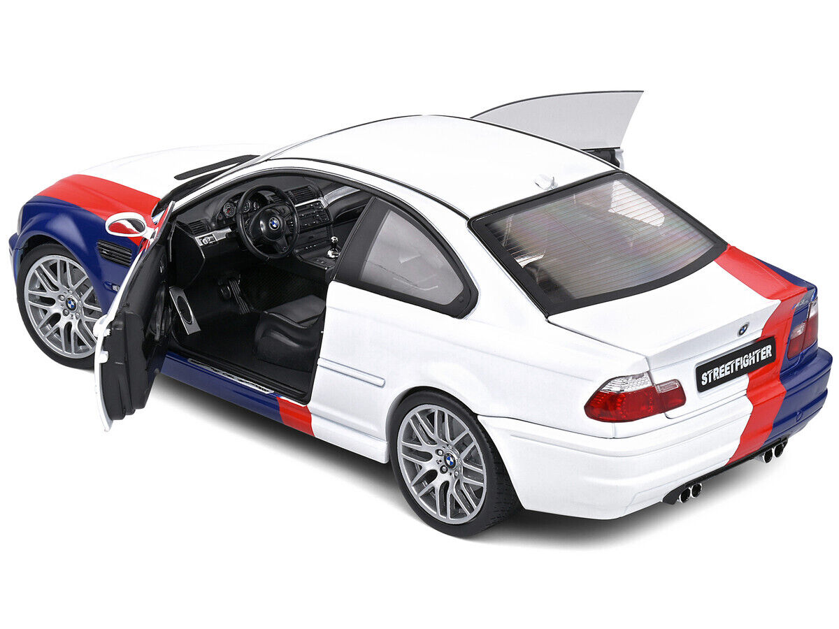 Solido 1:18 2000 BMW M3 E46 Streetfighter White S1806505 Diecast