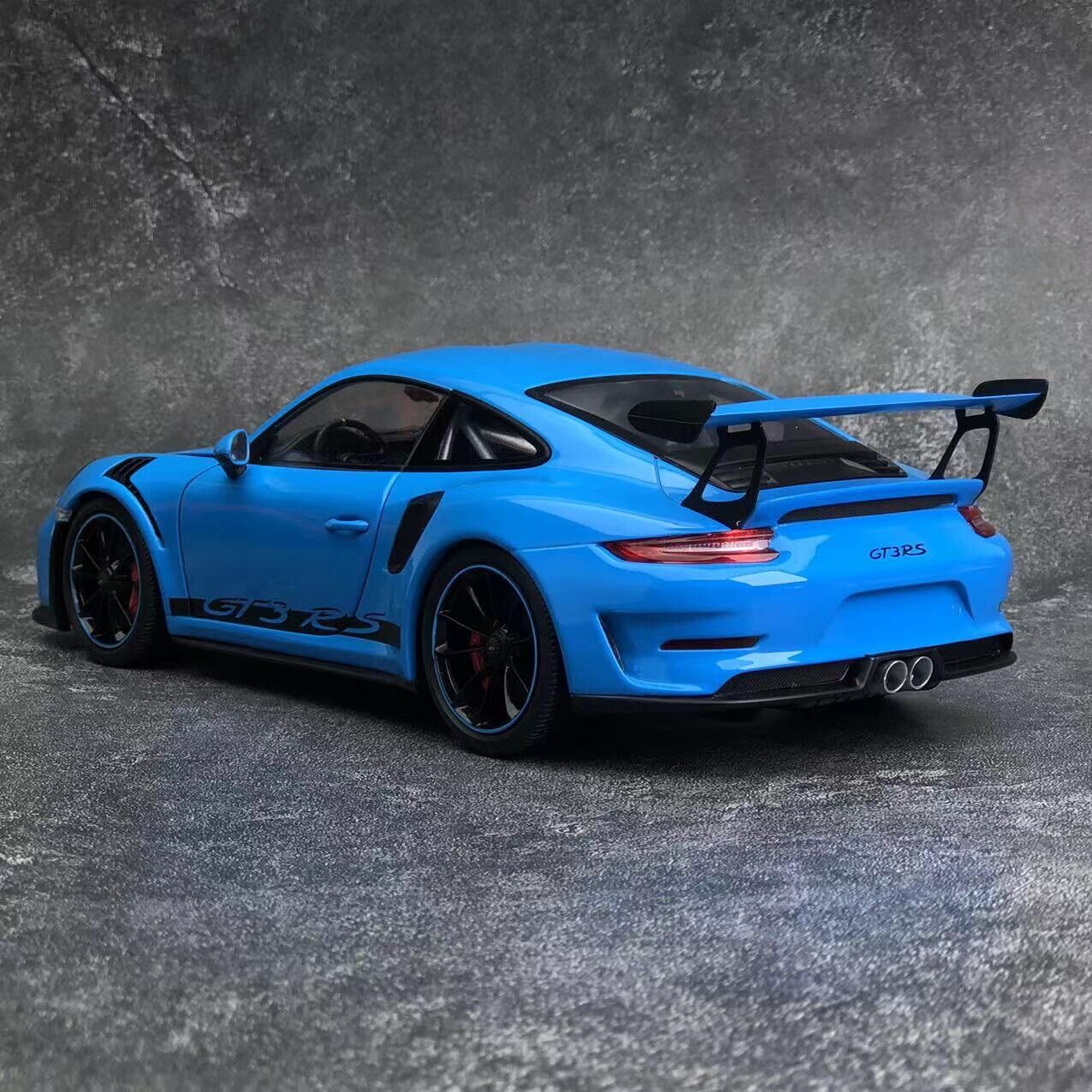 GT Auto 1:18 Porsche 911 991 GT3 RS Blue Diecast