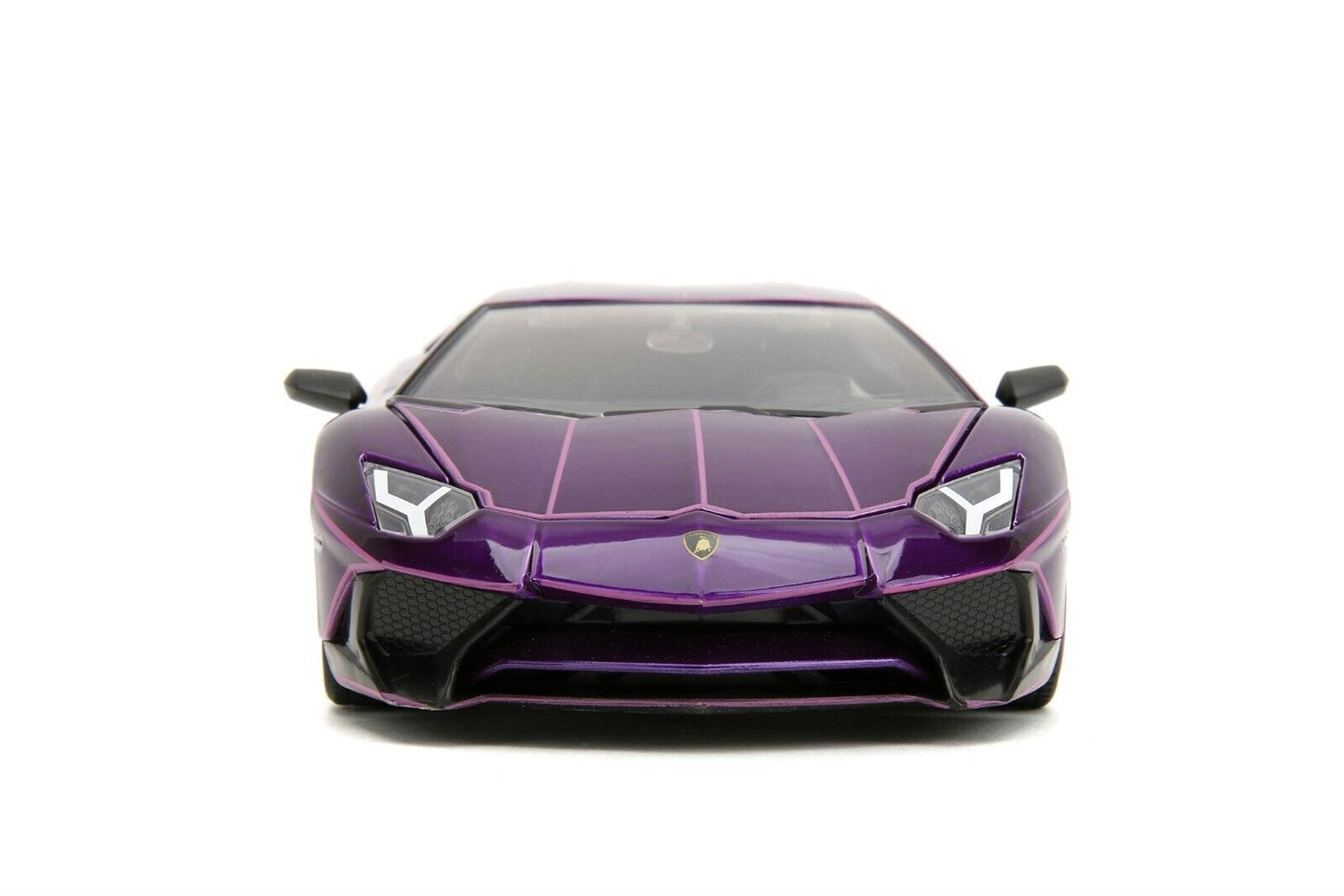 Jada 1:24 Pink Slips Lamborghini Aventador SV Purple Diecast Model Car New 34656