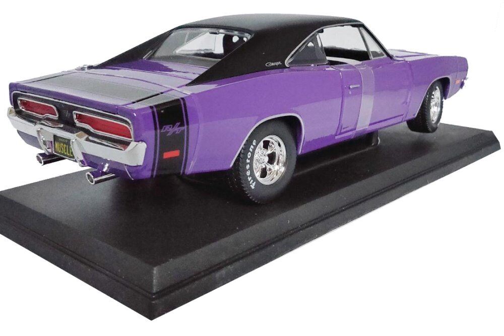 Maisto 1:18 1969 DODGE CHARGER R/T DIECAST Purple