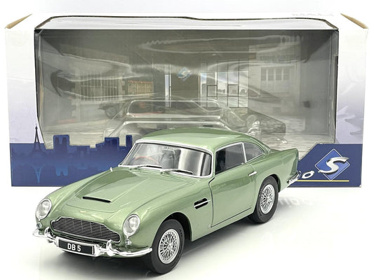 SOLIDO 1:18 1964 ASTON MARTIN DB5 RHD PORCELAIN GREEN  DIECAST  S1807102