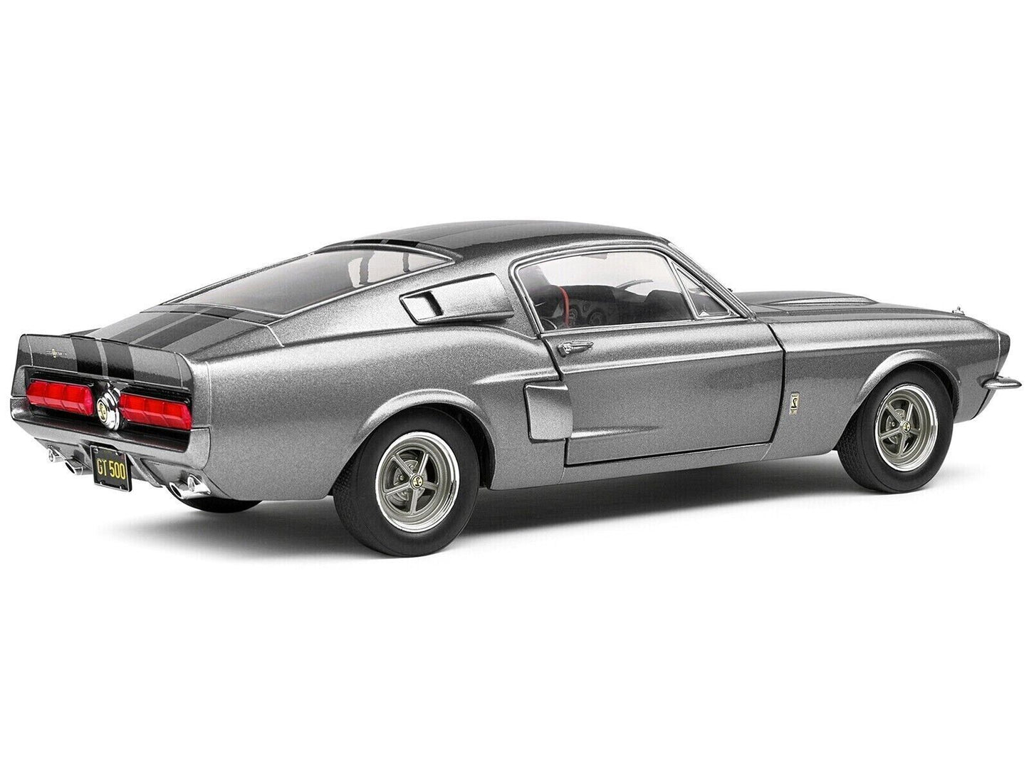 Solido 1:18 1967 Shelby GT500 Grey With Black Stripes S1802905