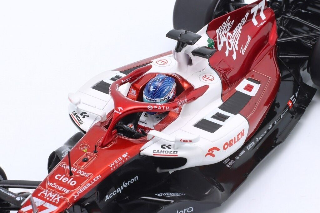 SOLIDO 1:18 ALFA ROMEO C42 #77 BOTTAS FORMULA ONE F1 ITALIAN GP 2022  S1810201