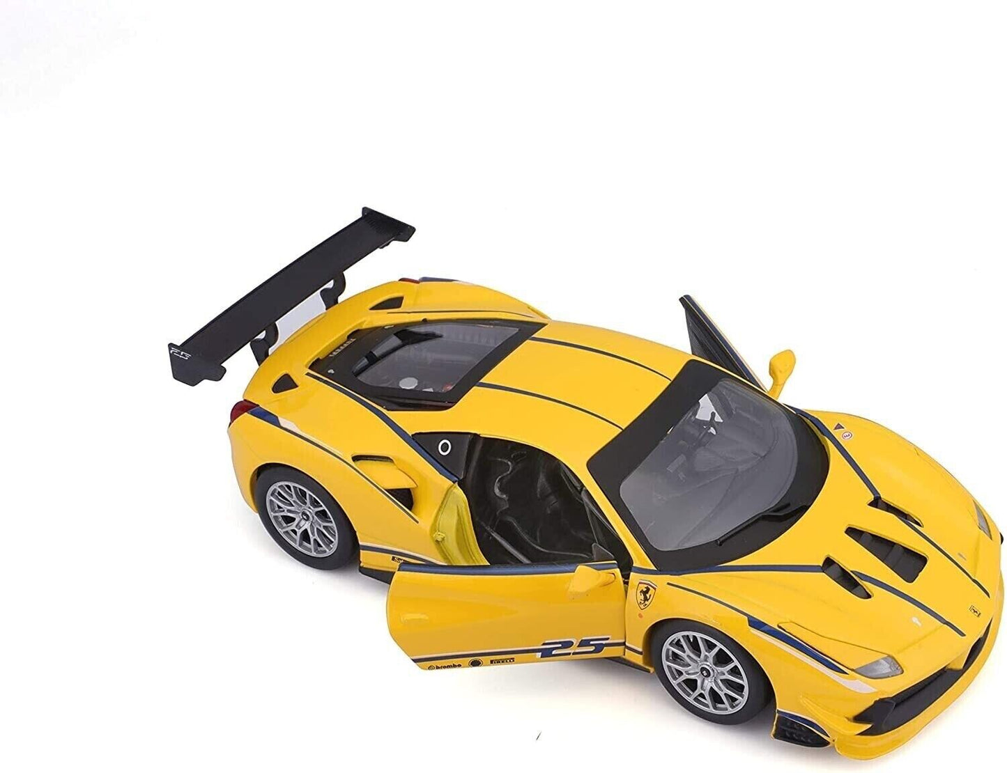 Bburago 1:24 FERRARI 488 CHALLENGE RACING #25 18-26307