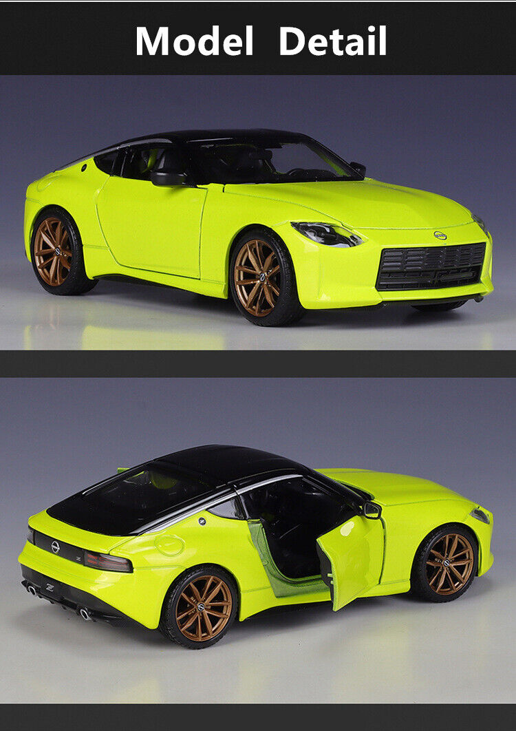 MAISTO 1:24 2023 NISSAN Z 1:24 DIECAST YELLOW 32904