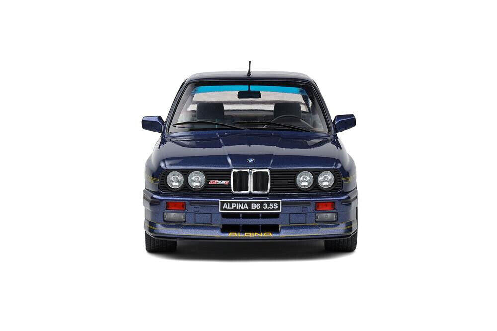 Solido 1:18 1990 BMW Alpina B6 Blue Diecast