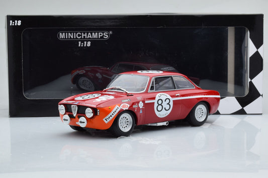 Minichamps 1:18 ALFA ROMEO GTA 1300 JUNIOR #83 AUTODELTA SPA 24H 1972 15572283