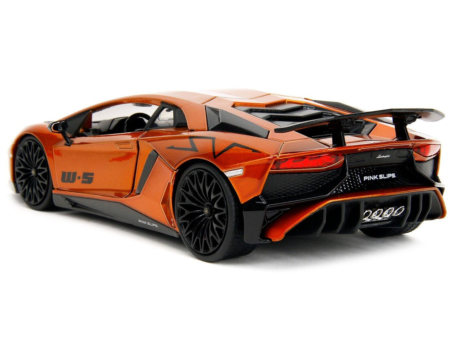 Jada 1:24 LAMBORGHINI AVENTADOR SV ORANGE Diecast 35065