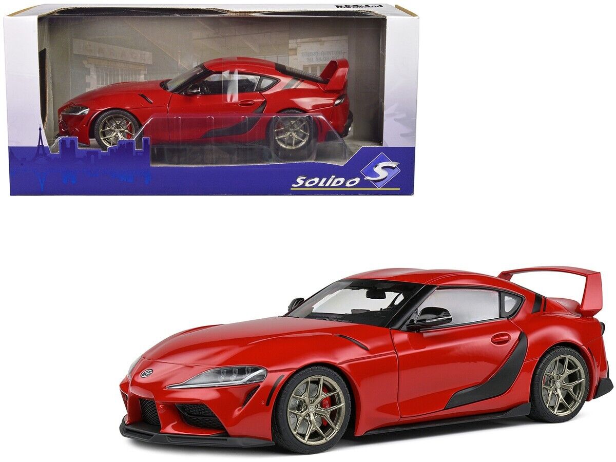 SOLIDO 1:18 2023 TOYOTA GR SUPRA STREETFIGHTER PROMINANCE RED S1809001