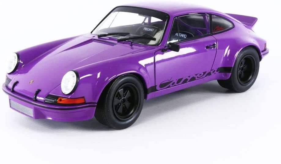 Solido 1:18 1973 Porsche 911 RSR COUPE STREET FIGHTER PURPLE Diecast