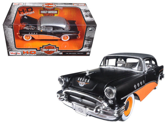 Maisto 1:26 1955 Buick Century Harley-Davidson Diecast