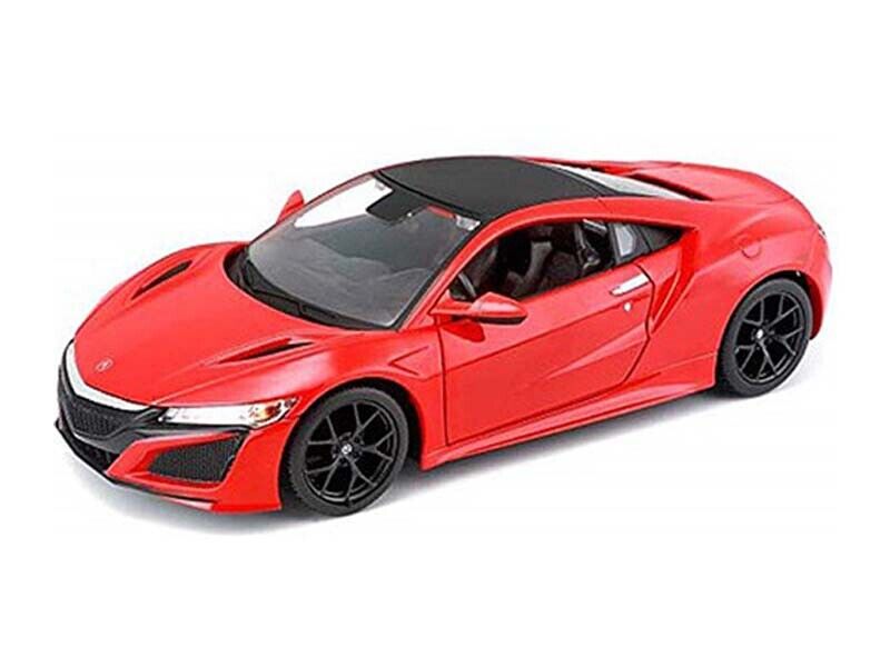 Maisto Special Edition 1:24 2018 Acura NSX Diecast Model Red by Maisto 31234