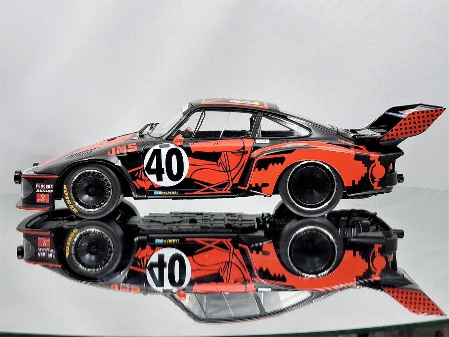 Norev 1:18 Porsche 935 Turbo J.M.S. #40 24h LeMans 1977 C.Ballot-Léna, P. Gregg Limited