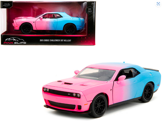 Jada 1:24 Dodge Challenger SRT Hellcat 2015 Pink Slips Diecast