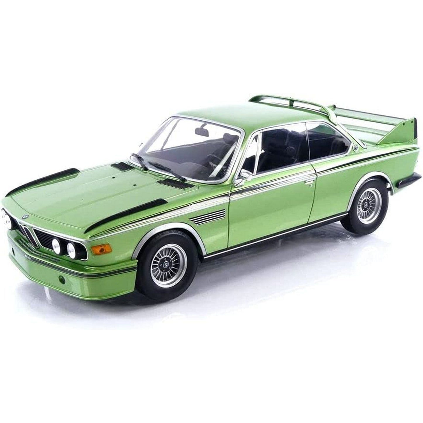 MINICHAMPS 1:18 BMW 3.0 CSL GREEN METALLIC LTD ED 450 PCS DIECAST 155028132