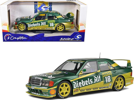 Solido 1:18 Mercedes-Benz 190 EVO II #18 Kurt Thiim DTM Deutsche Tourenwagen Meisterschaft Diecast