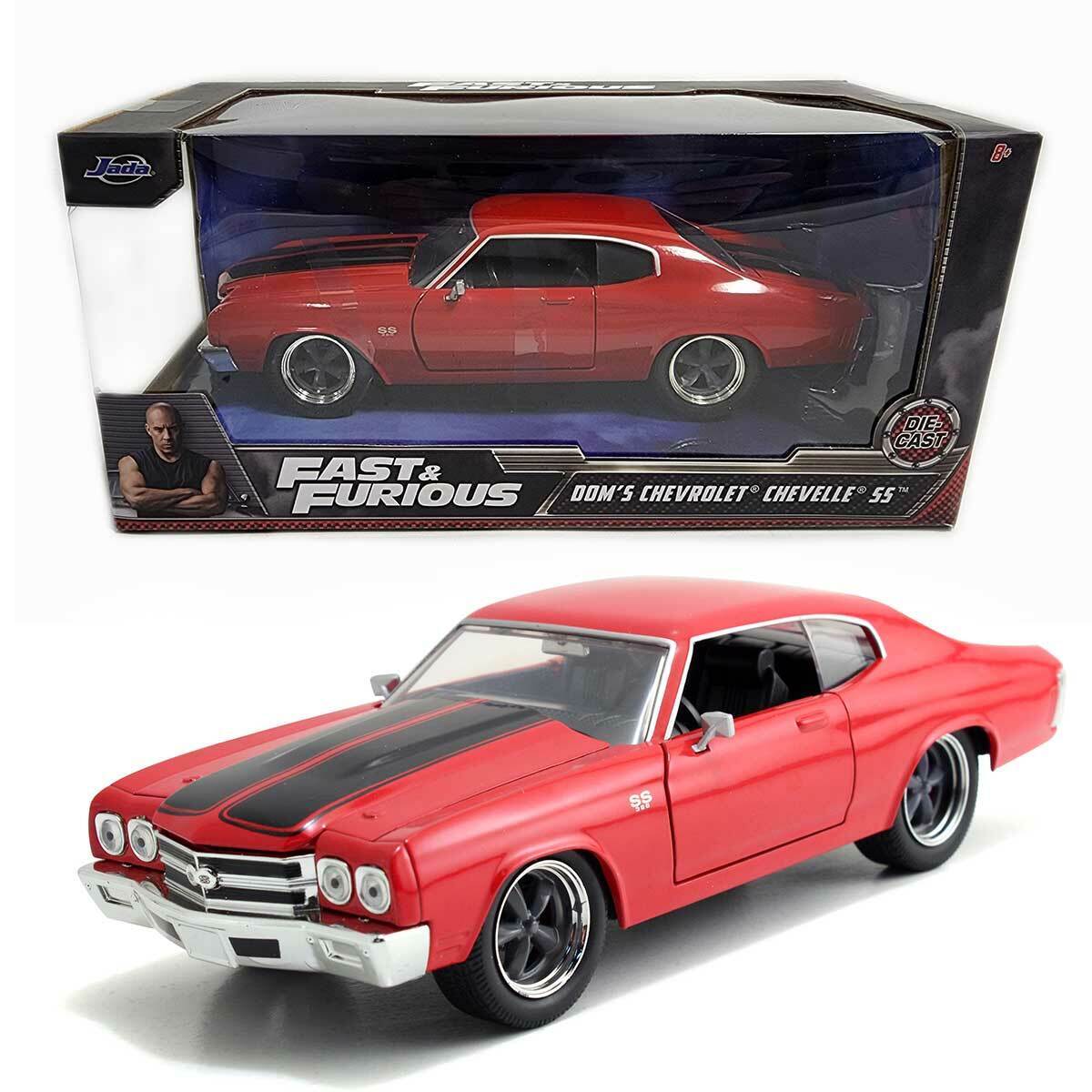 Jada Fast & Furious: Dom’s Chevy Chevelle SS (Red) 1:24 Scale