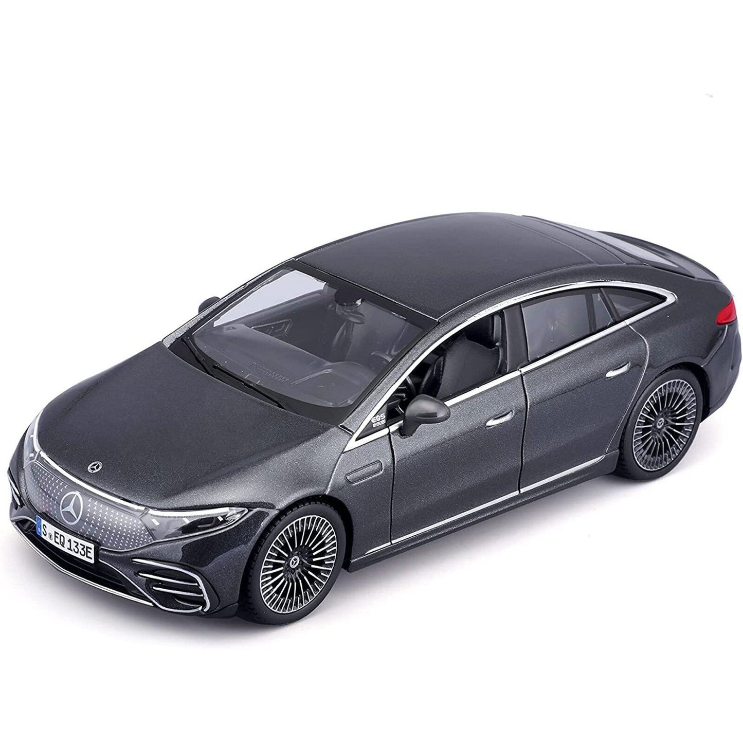 1:27 Mercedes-Benz EQ EQS by Maisto in Grey diecast Metal 32902