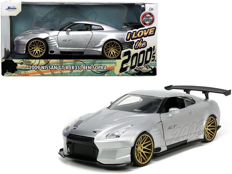 Jada 1:24 "I Love the 2000s": 2009 Nissan GT-R (R35) Ben Sopra Diecast