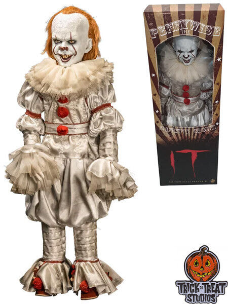 Trick or Treat Studios IT 2017 Pennywise Premium Scale Doll 50"