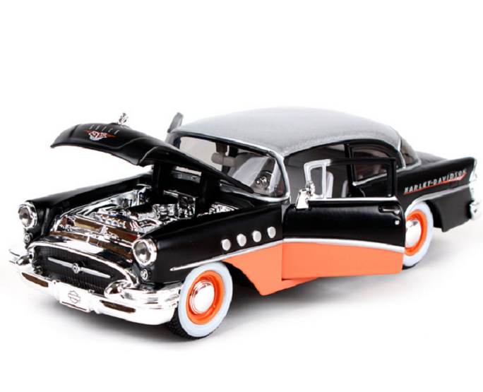 Maisto 1:26 1955 Buick Century Harley-Davidson Diecast