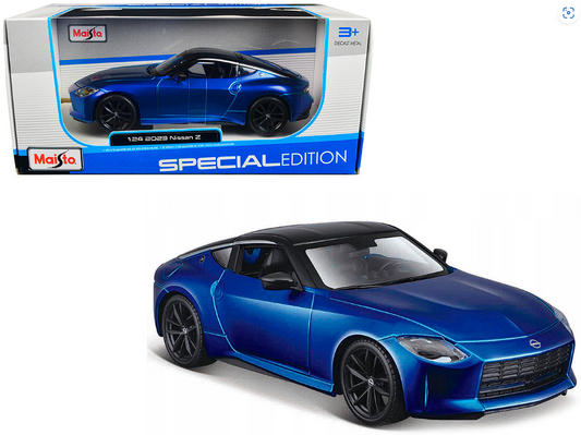 MAISTO 1:24 2023 23 NISSAN Z Diecast BLUE 32904 BL