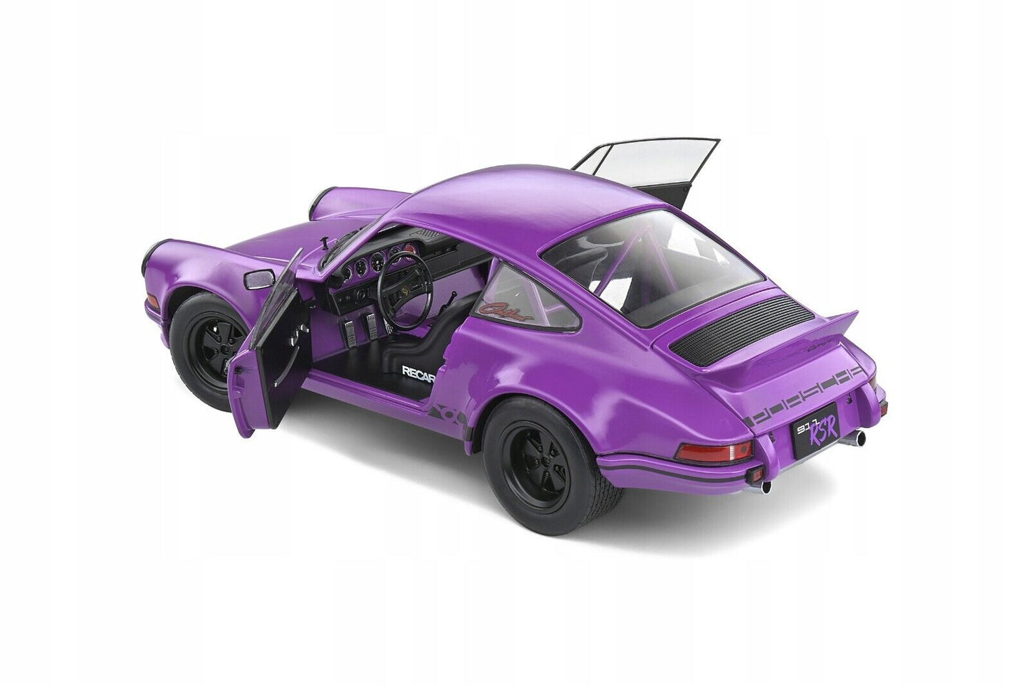 Solido 1:18 1973 Porsche 911 RSR COUPE STREET FIGHTER PURPLE Diecast