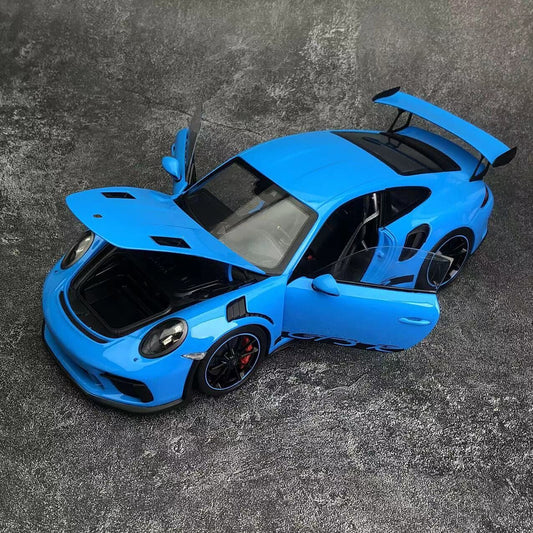 GT Auto 1:18 Porsche 911 991 GT3 RS Blue Diecast