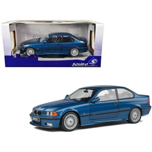 Solido 1:18 1994 BMW M3 E36 Coupe Avus Blue Metallic Diecast