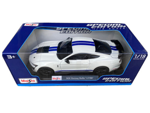 Maisto 1:18 Scale 2020 Ford Mustang Shelby GT500  Special Edition Diecast