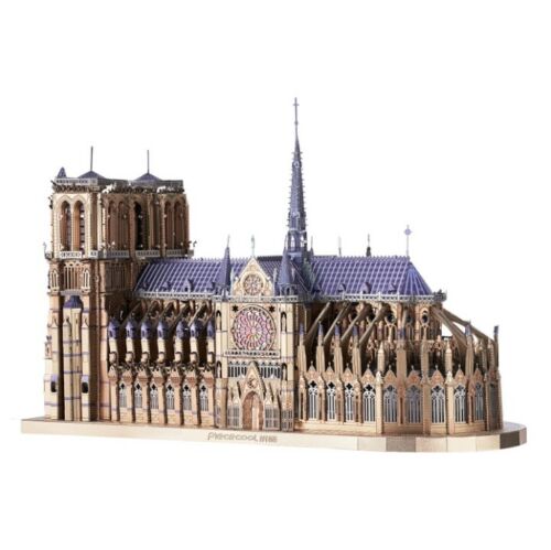 Piececool Notre-Dame DE Paris Large Full color HP161-BS Difficulty Level 5 3D Puzzle