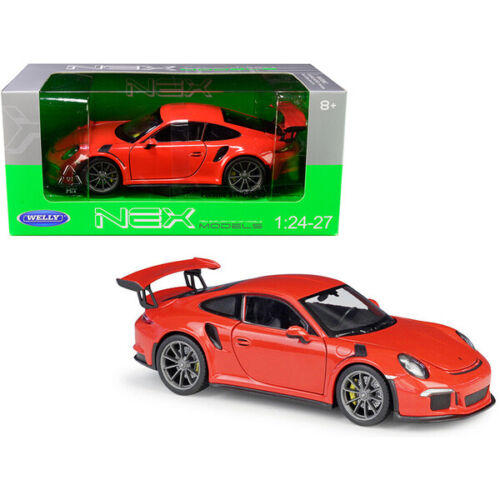 Welly 1:24 Scale 2016 Porsche 911 GT3 RS Diecast Orange