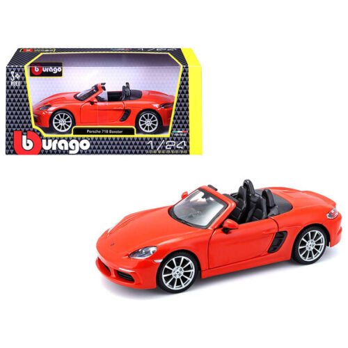 Bburago 1:24 Scale 2020 Porsche 718 Boxster Diecast