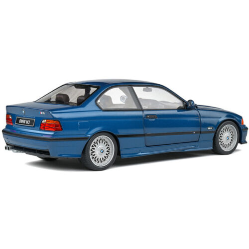 Solido 1:18 1994 BMW M3 E36 Coupe Avus Blue Metallic Diecast