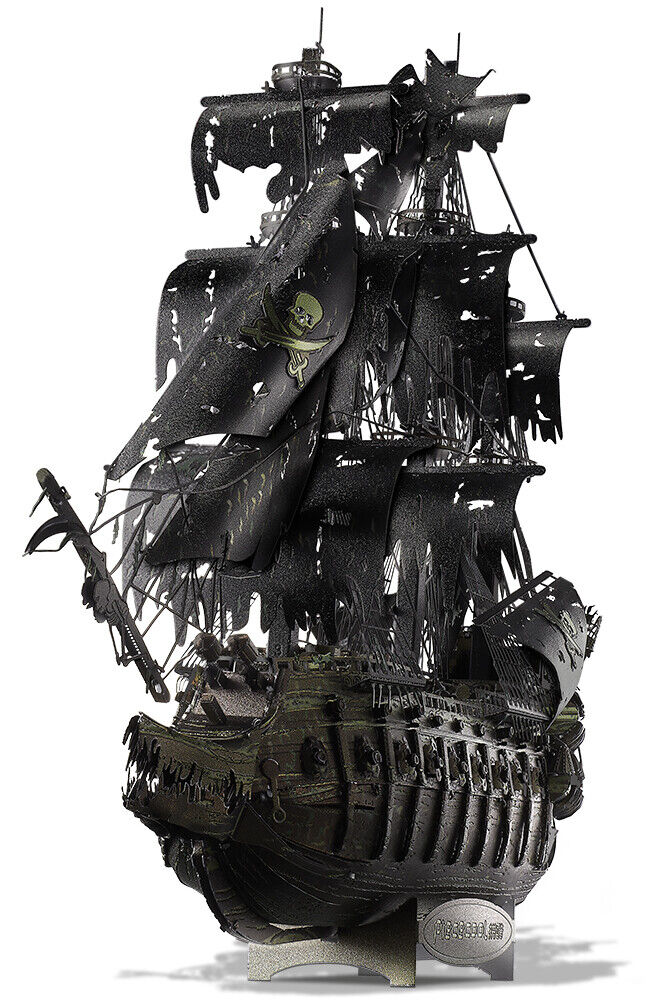 Piececool 3D Metal Jigsaw The Flying Dutchman Pirate Ship Puzzle (Large)